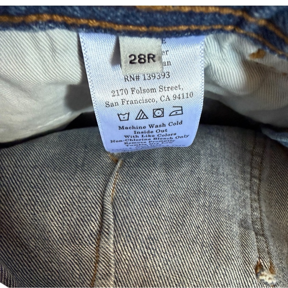 Everlane NWT The Mariner Cropped Jean in Mid Indigo Size 28R - Picture 6 of 14